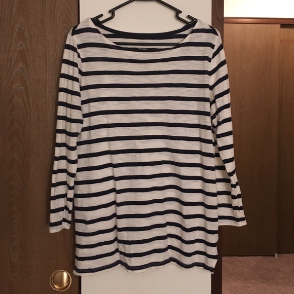 Striped long sleeve shirt