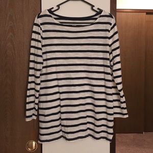 Striped long sleeve shirt