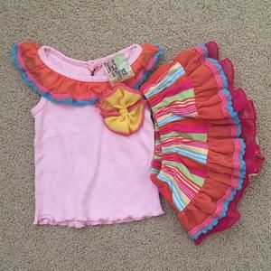 Twirls & Twigs Tank w/ Matching Skirted Bloomer