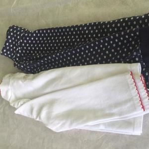 2 long sleeve shirts.