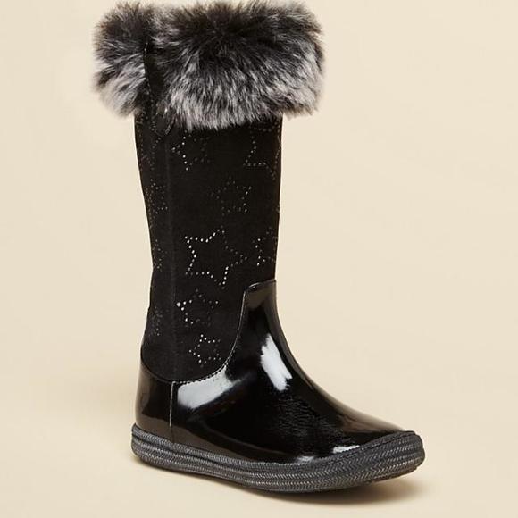 Enzo Star Fur Trim Boots