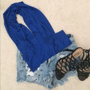 Deep Plunge Crop Top