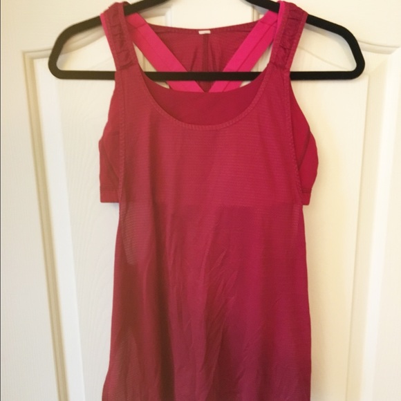 Lululemon Stash It Tank in Bumbleberry