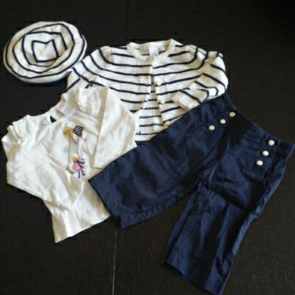 Janie and Jack cardigan set