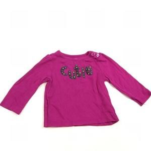 Gymboree Merry and Bright Pink cutie top