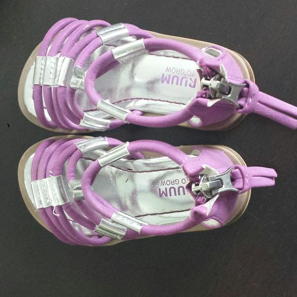 Purple Ruum gladiator sandals - Picture 3 of 3