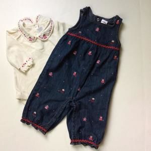 Gymboree overall set