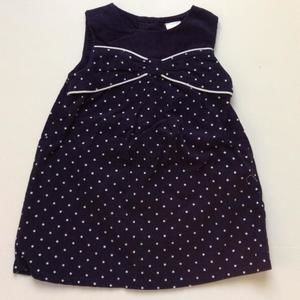 NWT Gymboree navy corduroy dress
