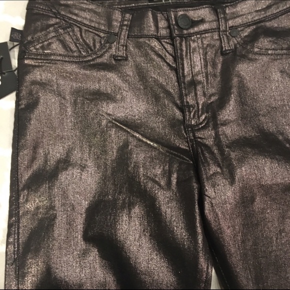 New Rock & Republic Metallic Foil Leggings - Picture 3 of 3