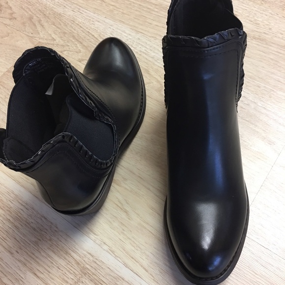 🎈LAST ONE🎈 Ladies Rodeo ankle boots Black. NIB - Picture 4 of 4