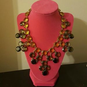 Kate Spade Ombre Green Statement Necklace