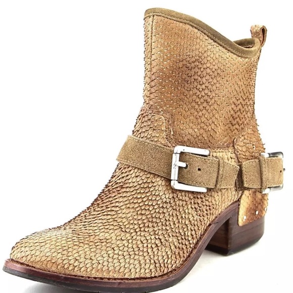 Donald J Pliner Leather Boots - Picture 1 of 8