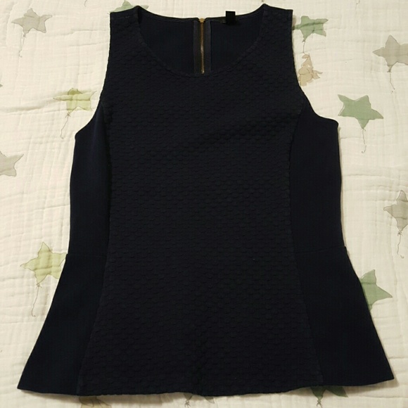 J crew navy shell