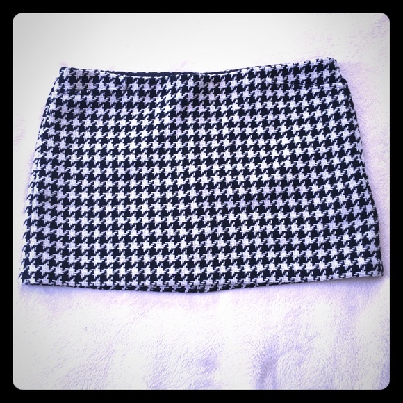 GAP Houndstooth Mini Skirt Size 16