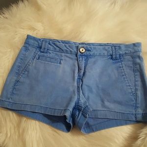 Express Blue Chino Shorts