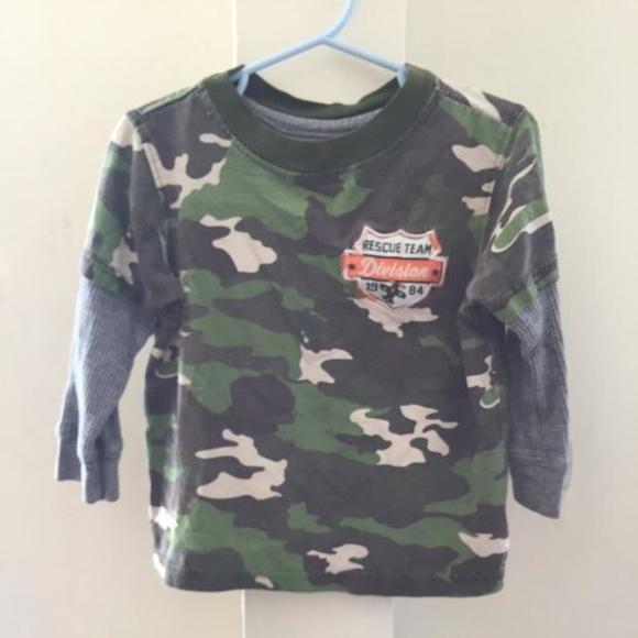 Camouflage long sleeve shirt 24M Little Rebels