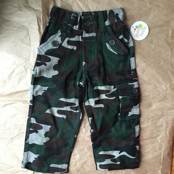 Camouflage pants 3T Gumballs