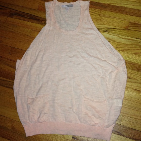 Forever21 pink sleeveless top size S