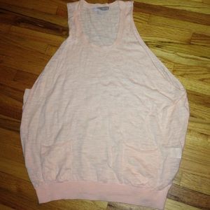 Forever21 pink sleeveless top size S