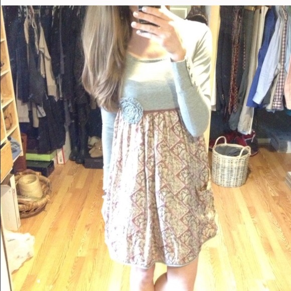 Anthropologie Flowy Dress