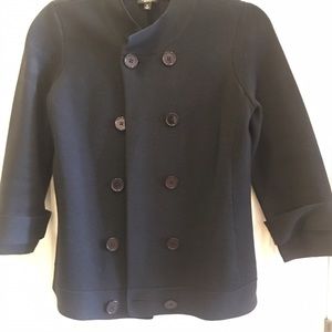 Black blazer with buttons