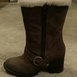 Born Sherpa lined boots
