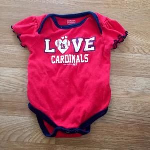 St Louis Cardinals onesie!