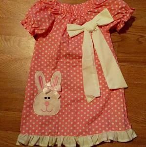 Adorable bunny dress.
