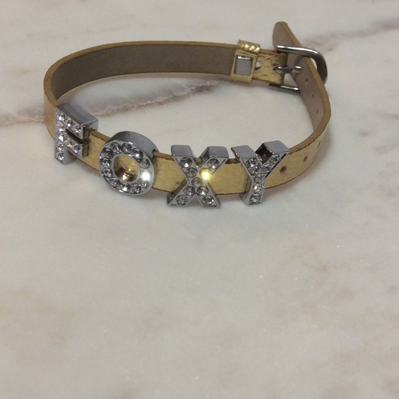 Gold Bejeweled Bracelet by Ustar