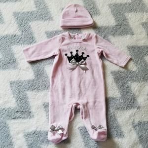 Velour Jumper, with hat!