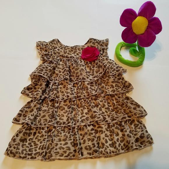 Sweetest Leopard Tiered Dress