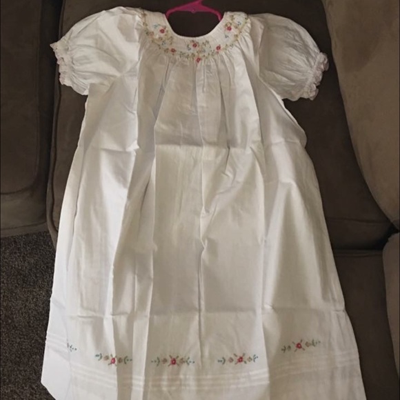 Girls Smocked Dress