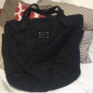 Marc By Marc Jacobs Large Nylon Tote -black
