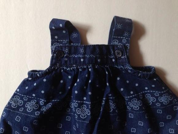 Bandana Denim Top - Picture 2 of 4