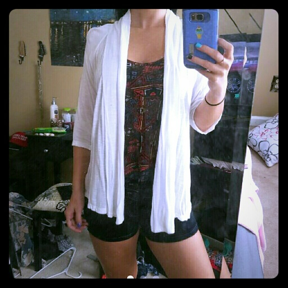 NWOT White Cardigan