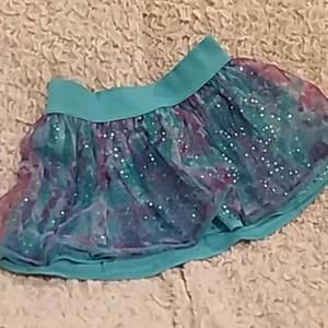justice sparkly skort