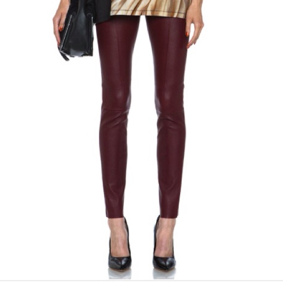 vince leather legging