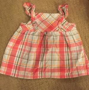 Gymboree plaid top