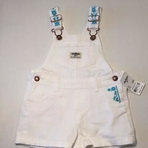 NWT! OshKosh Bib jean shorts