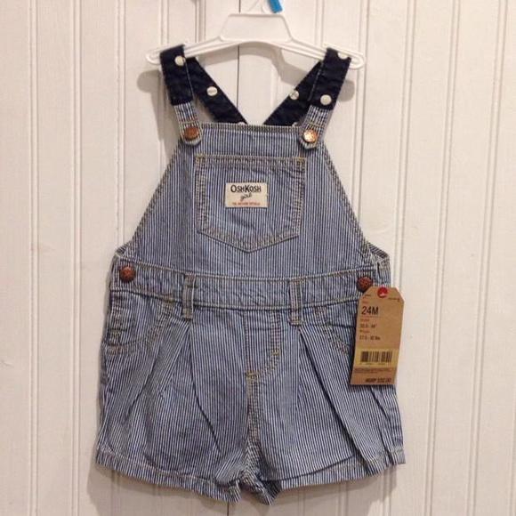 NWT Oshkosh Overall shorts