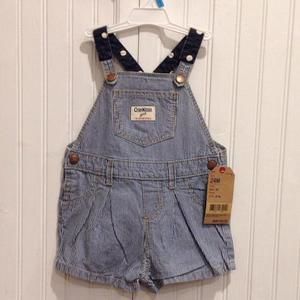 NWT Oshkosh Overall shorts