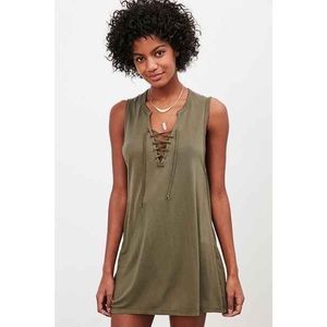 NWT Urban Outfitters tie up dress