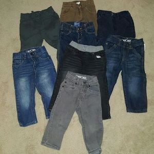 Toddler 2T boy pants lot