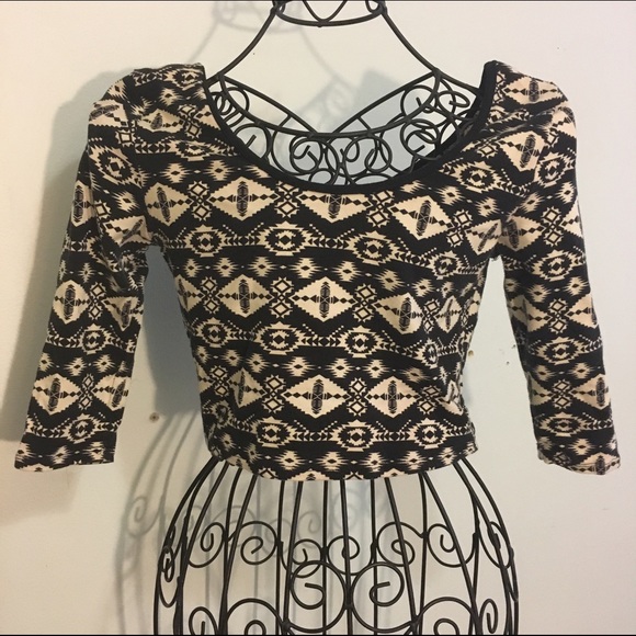 Tribal Crop Top