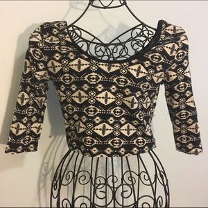 Tribal Crop Top