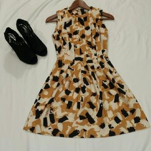 H&M fit and flare dress.