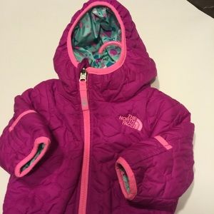 The NorthFace infants reversible coat