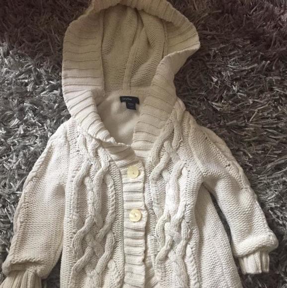 Cutest little hooded sweater!