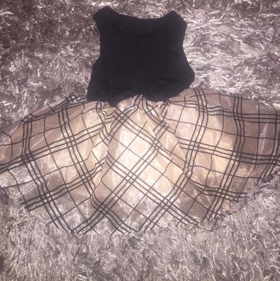 Black and Gold Holiday Dress...Perfect for New Years!!