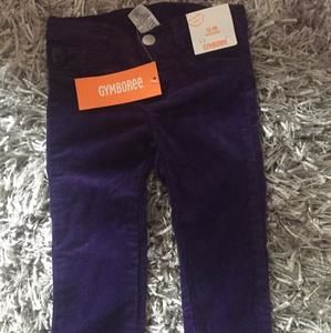 Purple corduroys jeans!
